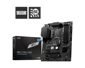 MSI MB PRO Z790-S WIFI, SOCKET INTEL LGA1700 14th/13th/12th  GEN CPU, CS INTEL Z790, 4 DIMM SOCKETS DDR5, DP/HDMI, 2.5 GIGABIT LAN, WIFI, ATX, 3YW.